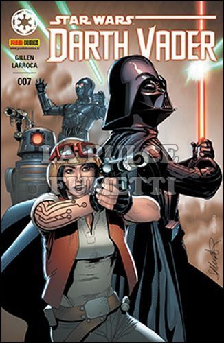 PANINI DARK #     7 - DARTH VADER 7